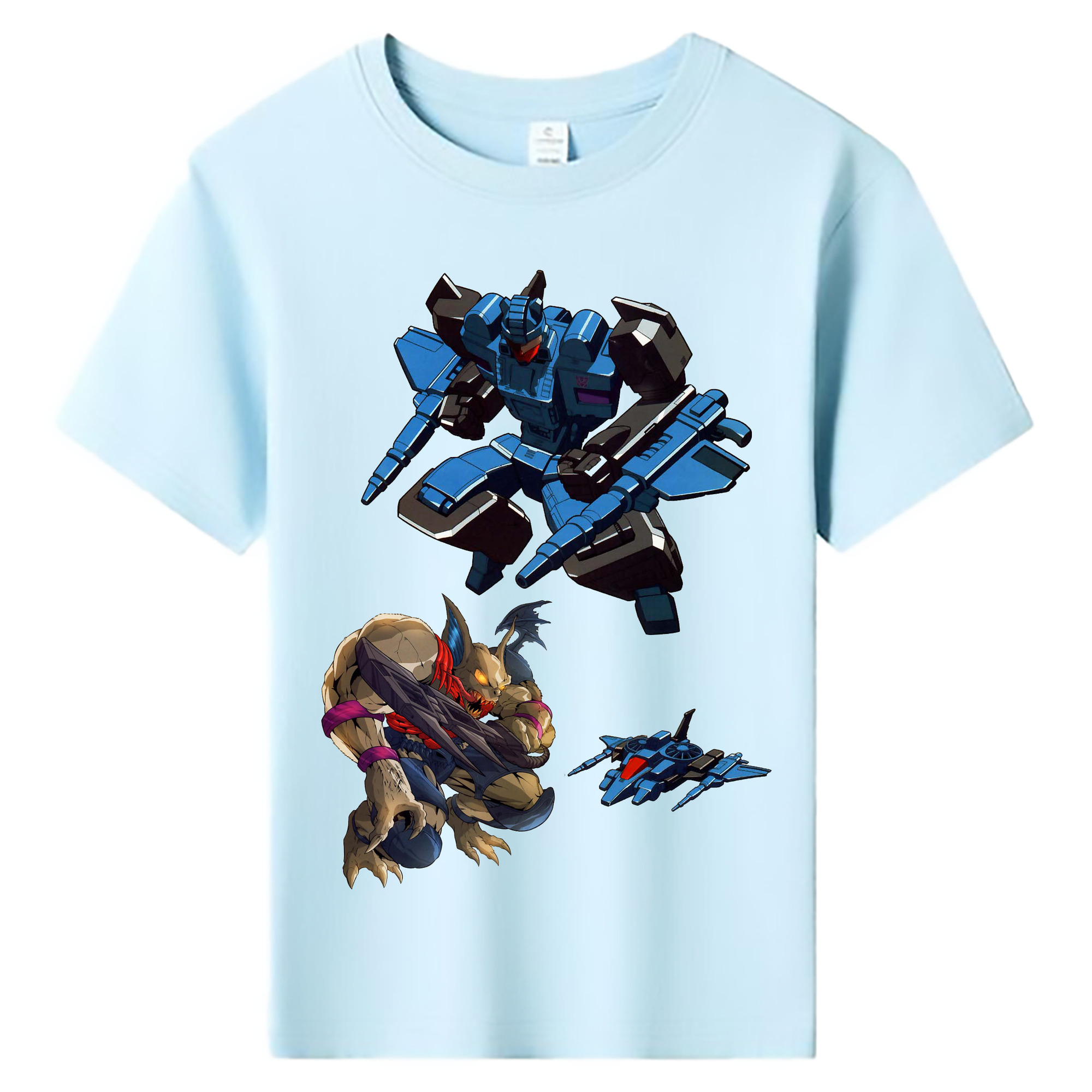 （画像用）  綿100％キッズTシャツ（フロントプリント）